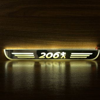 پارکابی خودرو چراغدار اقتصادی طرح پژو 206 بسته 2 عددی