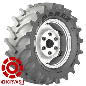 لاستیک بارز 24-12.4 کشاورزی 12/4/24 گل G10 سوپر SUPER درجه1