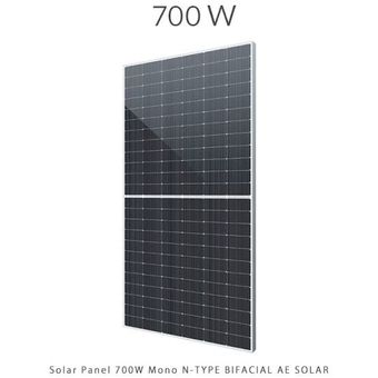 پنل خورشیدی سیترا 700 وات مونوکریستال دوطرفهsolar AE