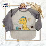 تولید پیشبندبچگانه آستیندارعمده 12عددی بچه گانه 6 رنگ 8 طرح مام هیرو آرشیدو