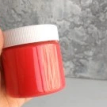 خمیر رنگ قرمز 250 گرمی