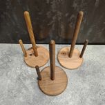 پایه رول دستمال کاغذی از چوب گردو