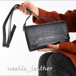 کیف تمام چرم اسپرت زنانه کد 243