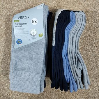 جوراب ساق بلند 5 جفتی مردانه برند لیورجی مدل 4052916172599