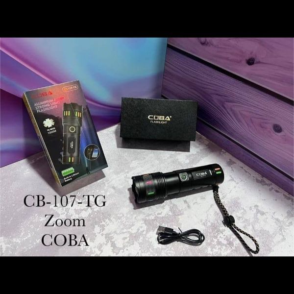 چراغ قوه دستی برند COBA مدل CB-107-TG Zoom