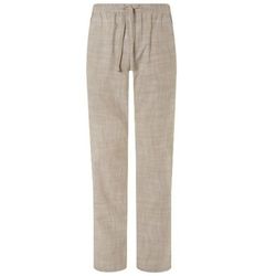 شلوار طرح لینن نخی مردانه مدل بژ 4052916234884