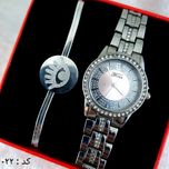 ساعت و دستبند زنانه فلزی کد 022