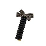 کش مو دخترانه طرح سیم تلفن پاپیونی کد 32