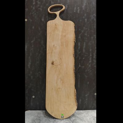 تخته سرو چوبی زبان گنجشک با دسته باز و لبه طبیعی 1