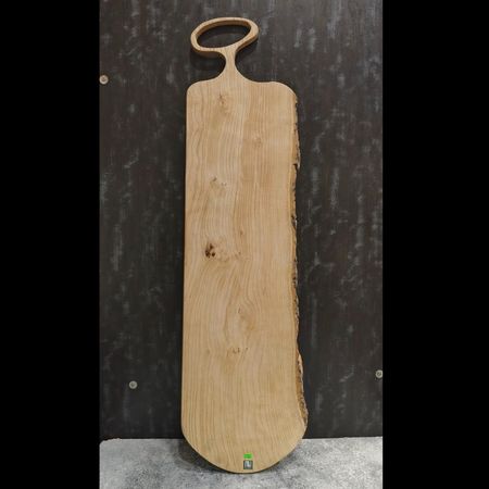 تخته سرو چوبی زبان گنجشک با دسته باز و لبه طبیعی 1