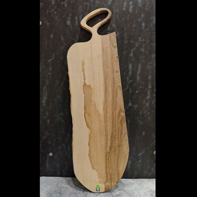 تخته سرو چوبی زبان گنجشک با دسته باز و لبه طبیعی 2