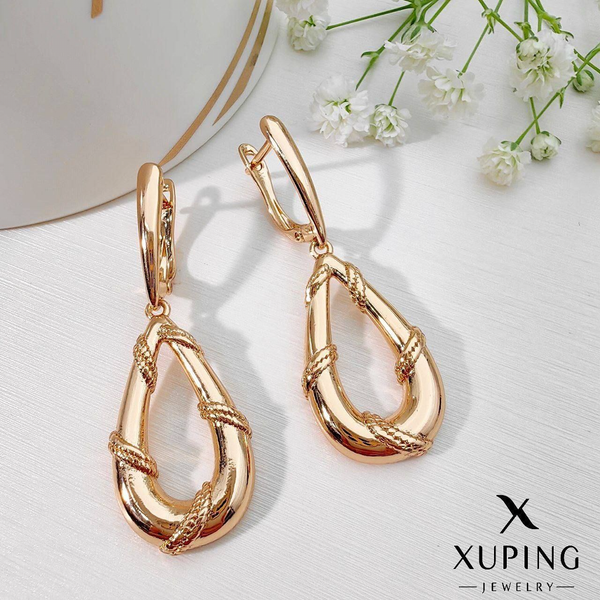 گوشواره اشکی طنابی از برند ژوپینگ