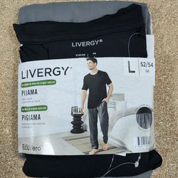 ست تیشرت آستین کوتاه و شلوار مردانه ویسکوز برند لیورجی مدل خاکستری