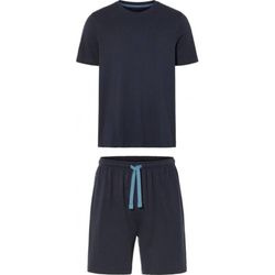 ست تیشرت و شلوارک مردانه برند لیورجی مدل سرمه ای 456388