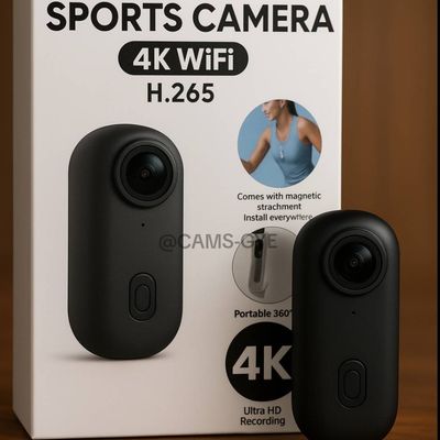 دوربین ورزشی اکشن کمرا Sport Camera 4K H.265 با پک کامل