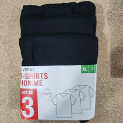 زیرپوش آستین کوتاه یقه گرد 3 عددی مردانه برند لیورجی مدل مشکی یقه گرد