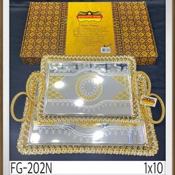 سینی استیل دو تیکه رومانتیک هوم 202 N