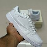 کتونی نایک جردن 1 white party Nike Air Jordan 1 Travis Scott Low White Party