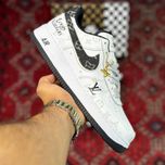 ایرفورس وان لویی ویتون مشکی سفید