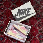 کفش ایرجردن 1 لو تراویس اسکات صورتی |Air Jordan 1 Low Travis Scott shy pink Air Jordan 1 Low Travis Scott shy pink