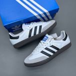 ادیداس سامبا سفید مشکی ویتنام