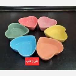 پیاله رنگی بسته 6 عددی طرح آنا