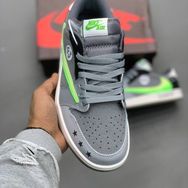 کتونی نایک تراویس اسکات مدل jordan travis scott x ken blo