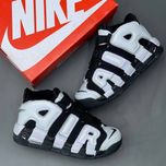 کتونی نایک ایر مور آپتمپو سفید مشکی Nike Air More Uptempo