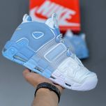 کتونی نایک ایر مور آپتمپو ابی سفید Nike Air More Uptempo