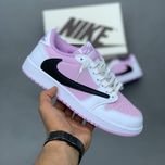 کفش کتونی زنانه ایر جردن jordan1 low Travis Scott Pink