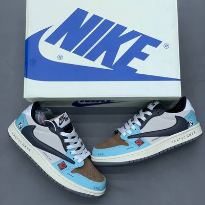 نایک ایر جردن 1 بدون ساق تراویس اسکات جک بویز Nike air jordan 1 low Travis Scott