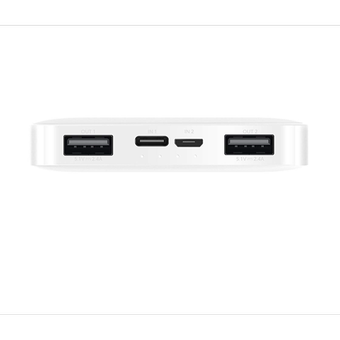 پاوربانک شیائومی مدل Redmi PB100LZM ظرفیت 10000 میلی آمپر ساعت به همراه کابل تبدیل microUSB