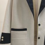 کت تکه دوزی بلیزر,سفید