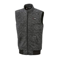 جلیقه بدون آستین مردانه برند پارکساید مدل مشکی خاکستری ملانژ 461801