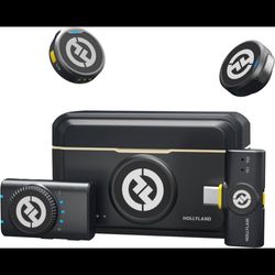 میکروفون یقه ای بیسیم هالی لند مدل Hollyland LARK M2 mini combo