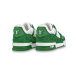 کتونی لویی ویتون ترینر سبز Louis Vuitton LV Trainer