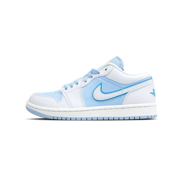 ایر جردن 1 سفید یخی | Air Jordan 1 Low Ice Blue