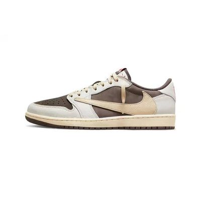 کتونی نایک ایر جردن 1 تراویس اسکات موکا