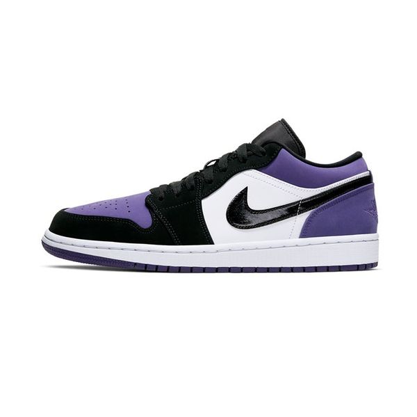 کتونی نایک ایر جردن 1 مشکی بنفش