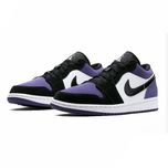 کتونی نایک ایر جردن 1 مشکی بنفش