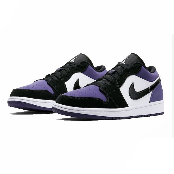 کتونی نایک ایر جردن 1 مشکی بنفش