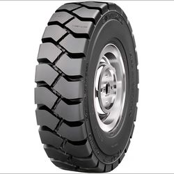 لاستیک لیفتراک 650/10 تیرون کره TIRON سایز 10-6.50 بادی 10 لایه با تیوب و نوار (2حلقه)