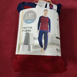 ست بلوز و شلوار حوله ای راحتی مردانه برند آپ تو فشن مدل قرمز 836727