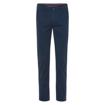 شلوار کتان چینو مردانه برند لیورجی مدل سرمه ای  473101