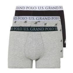 شورت باکسر مردانه سه عددی برند لیورجی مدل پولو طوسی 453316