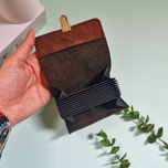 ست 5 تیکه چرمی دخترونه با چرم هورس شتری