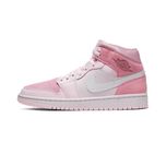کتونی نایک ایر جردن 1 صورتی ساقدارNike Air Jordan 1 Digital Pink