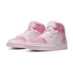 کتونی نایک ایر جردن 1 صورتی ساقدارNike Air Jordan 1 Digital Pink