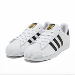 کتونی آدیداس سوپراستار سفید مشکی