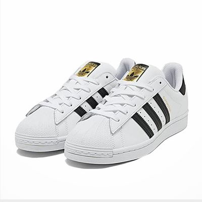 کتونی آدیداس سوپراستار سفید مشکی